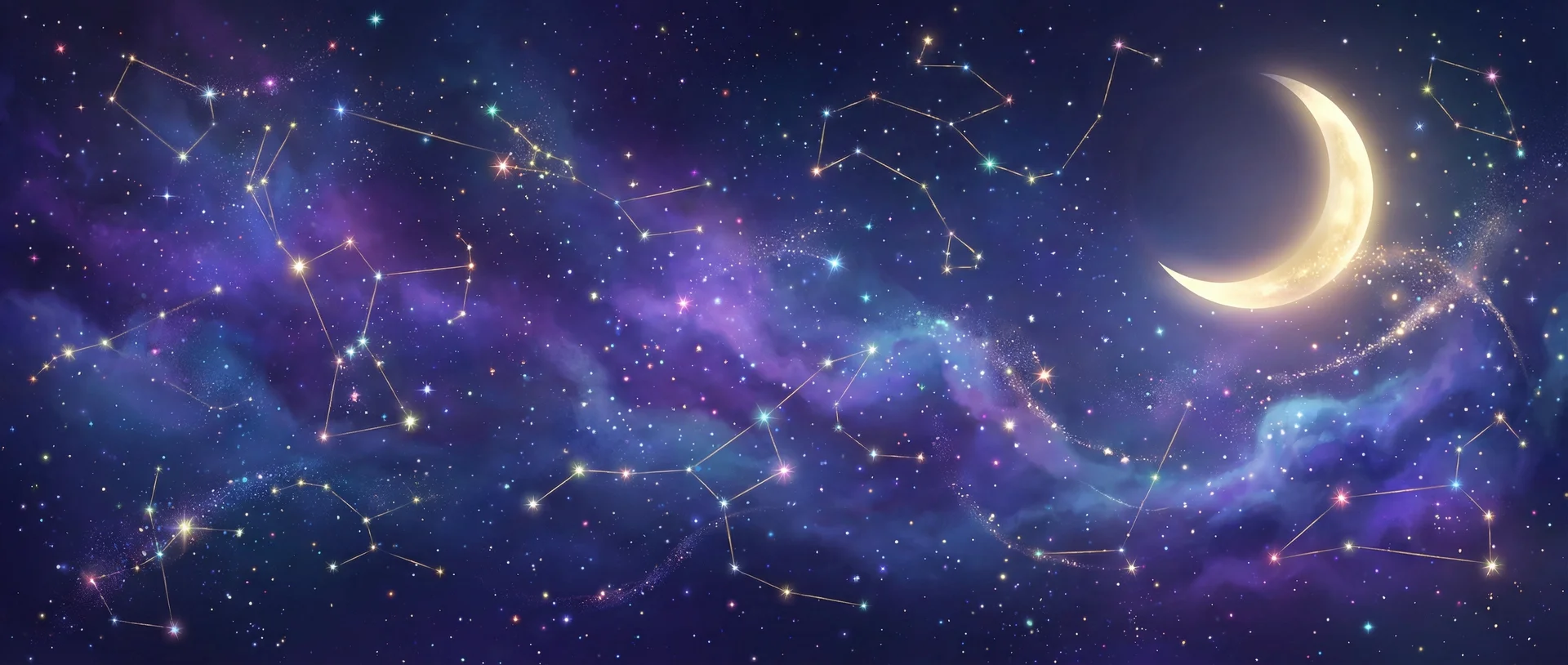 星空背景 - 乔家大院全集 | 每日星座运势与塔罗占卜
